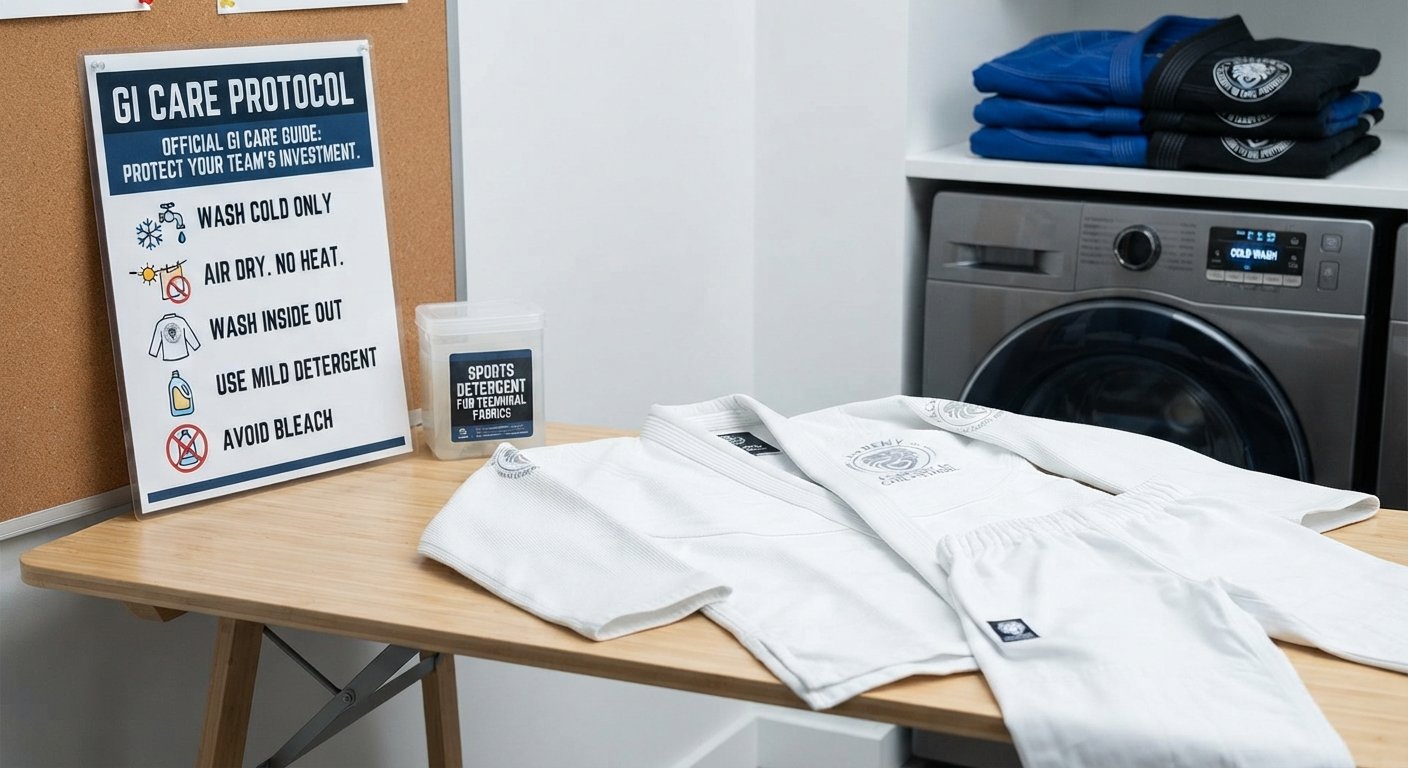 How to Wash BJJ Gi the Right Way: A Survival Guide for BJJ Academies & Brands